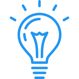 idea light bulb icon