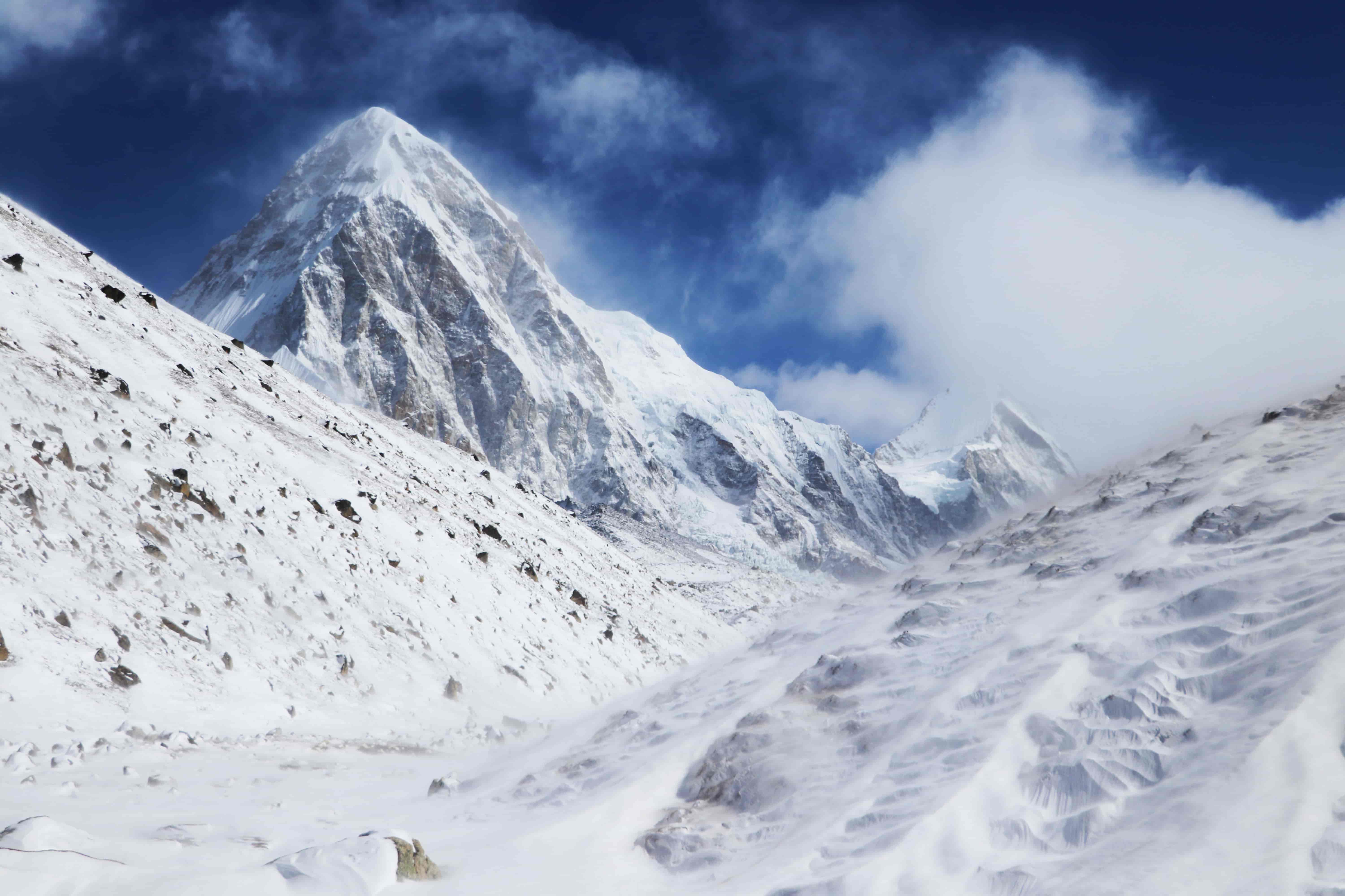 Windy day in the Himalayan mountains hatzav aviv photography